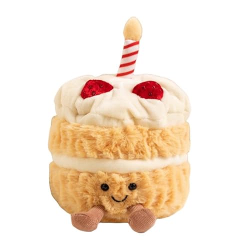 JIIENO 28cm Spaß Simulation Geburtstagskuchen Puppe, Cartoon schrulligen Kuchen Plüsch Puppe, Plüsch Kissen Kissen, Heimtextilien, Nachttisch Ornamente JIIENO 28cm Spaß Simulation Geburtstagskuchen Puppe, Cartoon schrulligen Kuchen Plüsch Puppe, Plüsch Kissen Kissen, Heimtextilien, Nachttisch Ornamente von JIIENO