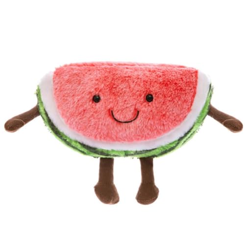 JIIENO 35cm Wassermelone Puppe Plüschtier, niedliche Plüschpuppe, Obst Plüschtier Geburtstagsgeschenk JIIENO 35cm Wassermelone Puppe Plüschtier, niedliche Plüschpuppe, Obst Plüschtier Geburtstagsgeschenk von JIIENO