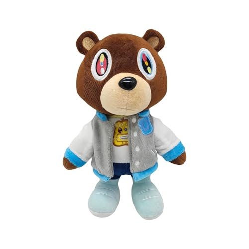 JIIENO Bär Plüschtier, 30 cm Bär Plush Ausgestopftes Puppe Spielzeug, Superweicher Teddybär Plüschtier, Teddybär Kuscheltier, Dropout Bär Plüschtiere, Stofftierpuppe Geschenk Für Kinder von JIIENO
