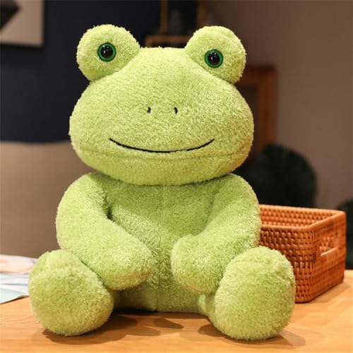 JIIENO Kuscheltier Frosch 25 cm-Spielzeug, Plüsch, Samt, weich, kuschelig, perfekt für Kinder Grüner Frosch JIIENO Kuscheltier Frosch 25 cm-Spielzeug, Plüsch, Samt, weich, kuschelig, perfekt für Kinder Grüner Frosch von JIIENO