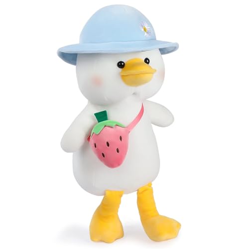 JIIENO Plüschtier, Plüschtier, 30 cm, weiches Flauschiges Umarmungskissen, Schulente, tolles Geschenk für jedes Alter und jeden Anlass JIIENO Plüschtier, Plüschtier, 30 cm, weiches Flauschiges Umarmungskissen, Schulente, tolles Geschenk für jedes Alter und jeden Anlass von JIIENO