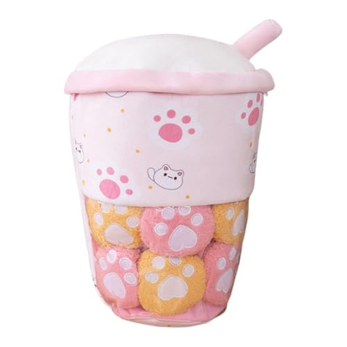 JIIENO Tea Plüschtier Kuscheltier,40CM Plüsch Puppen Lustiges Kissen Milchtee Niedliches Stofftier Dekokissen Weiches Plüsch Schlafkissen Geburtstagsgeschenk für Kinder Erwachsene JIIENO Tea Plüschtier Kuscheltier,40CM Plüsch Puppen Lustiges Kissen Milchtee Niedliches Stofftier Dekokissen Weiches Plüsch Schlafkissen Geburtstagsgeschenk für Kinder Erwachsene von JIIENO