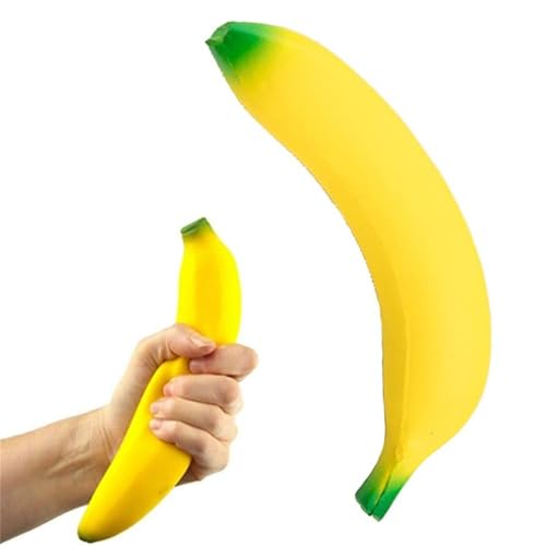 queeze Banana Toy, Super Stretchy Banana Toy, Anti Stress Squeeze Spielzeug, Stress Relief Squeeze Toy für Kinder und Erwachsene, Realistische Squishy Banane, Geschenke Autismus Angstzustände queeze Banana Toy, Super Stretchy Banana Toy, Anti Stress Squeeze Spielzeug, Stress Relief Squeeze Toy für Kinder und Erwachsene, Realistische Squishy Banane, Geschenke Autismus Angstzustände von JIIENO