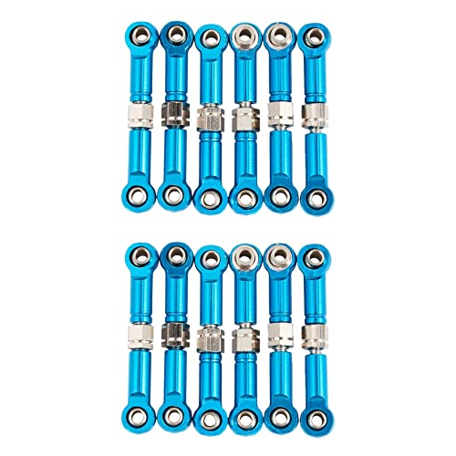 JILLIAN 12 Stück verstellbar für A949 A959 A969 A979 K929 Upgrade der Teile aus Metall Gardinenstangen Zipper Link Servo A959-03 JILLIAN 12 Stück verstellbar für A949 A959 A969 A979 K929 Upgrade der Teile aus Metall Gardinenstangen Zipper Link Servo A959-03 von JILLIAN