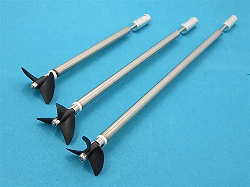 JINFOLI 1 Satz Antriebswellen-Kit CW-Propeller-Gelenkachsenhülse, for RC-Jet-Boote L10/15/20/25/30 cm Getriebeachse D32 mm 3 mm Wellenbaugruppe für Schiffsmodelle (Color : 10x5cm for 5mm) von JINFOLI