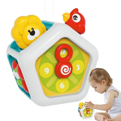 JINGLING Aktivitätswürfel für Baby, Aktivität Würfel,Sensorische Aktivitätswürfel - Lernen interaktiver Zappel-Educational Development Games für 12-18 Monate, Boy Girl Kids, Vorschule JINGLING Aktivitätswürfel für Baby, Aktivität Würfel,Sensorische Aktivitätswürfel - Lernen interaktiver Zappel-Educational Development Games für 12-18 Monate, Boy Girl Kids, Vorschule von JINGLING