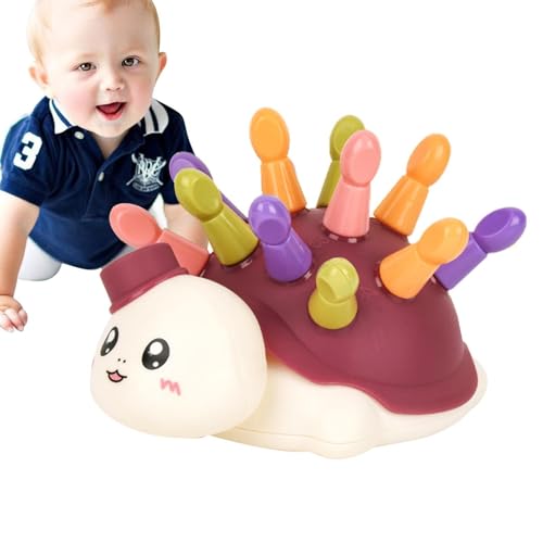 JINGLING Feinmotorik-Spielzeug, Schildkröte – Feinmotorik-Spielzeug für Vorschule, 12 Lernaktivitäten zum Lernen, Schildkröte, Babygeschenke für mehr als ein Jahr JINGLING Feinmotorik-Spielzeug, Schildkröte – Feinmotorik-Spielzeug für Vorschule, 12 Lernaktivitäten zum Lernen, Schildkröte, Babygeschenke für mehr als ein Jahr von JINGLING