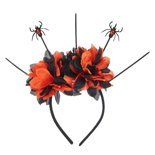 JINGLING Halloween Kostüm Stirnband für Erwachsene, Halloween Stirnbänder | Einzigartige Tag der Toten Kopfbedeckung, Gothic Horror Kopfbedeckung, Horror Kopfbedeckung | Lustige Haardekoration von JINGLING