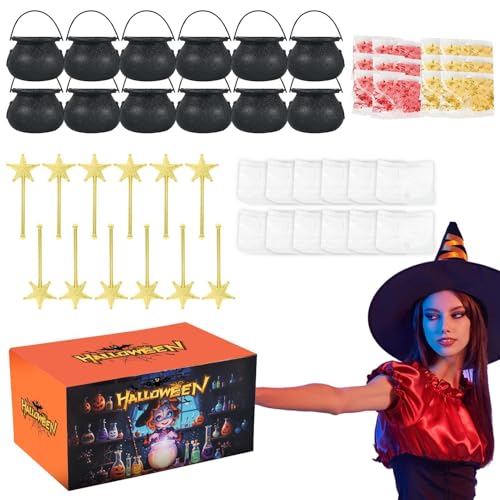 JINGLING Hexenkessel für Kesseltränke | Zaubersuppe Spielzeug-Set – Wissenschaftliches Schneeausbruch- -Spielset JINGLING Hexenkessel für Kesseltränke | Zaubersuppe Spielzeug-Set – Wissenschaftliches Schneeausbruch- -Spielset von JINGLING