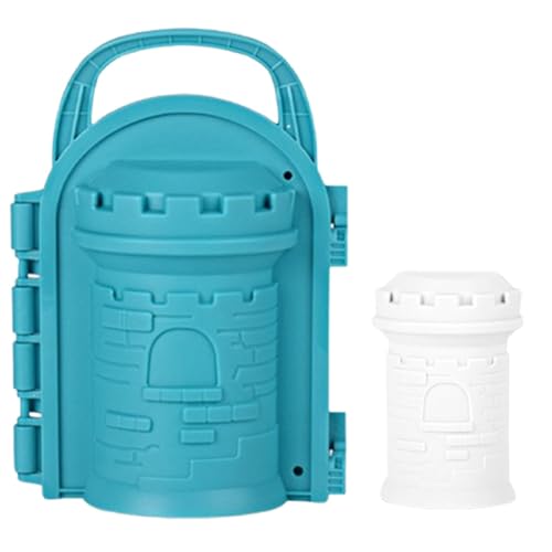 JINGLING Schneeballmacher, Cartoon 3D Schneeburg Formen Winter Schnee Fort Maker Spielzeug, Inklusive Weihnachtsmann, Rentier, Schneeskulpturen-Formen, 11 x 7 x 15,5 cm JINGLING Schneeballmacher, Cartoon 3D Schneeburg Formen Winter Schnee Fort Maker Spielzeug, Inklusive Weihnachtsmann, Rentier, Schneeskulpturen-Formen, 11 x 7 x 15,5 cm von JINGLING