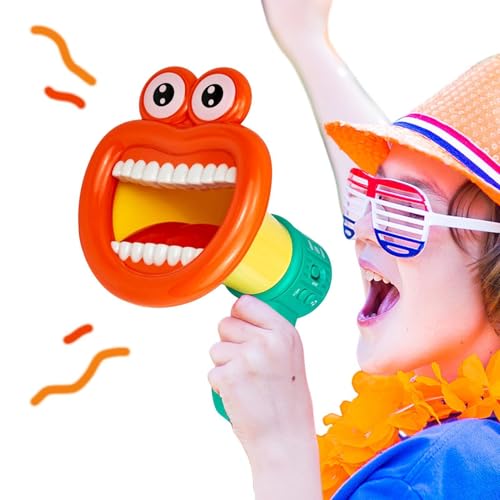 JINGLING Stimmverzerrer für Kinder,Lustiges Stimmveränderndes Spielzeug für Kinder - Buntes Sprachwechsler-Megaphon-Rollen-Cosplay-Spielzeug, Party-Streich-Spielzeug, Sprachwechsler für Kinder JINGLING Stimmverzerrer für Kinder,Lustiges Stimmveränderndes Spielzeug für Kinder - Buntes Sprachwechsler-Megaphon-Rollen-Cosplay-Spielzeug, Party-Streich-Spielzeug, Sprachwechsler für Kinder von JINGLING