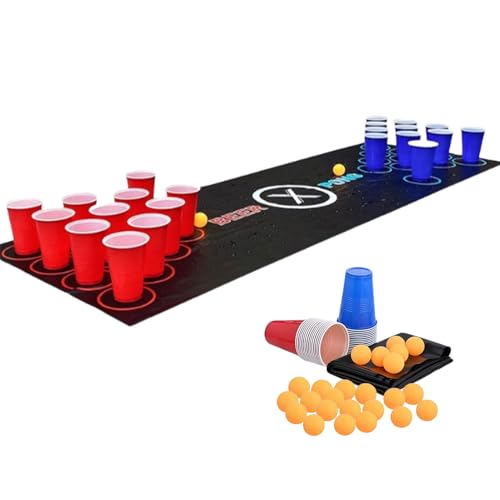 JINGLING Trinkspiele Gesellschaftsspiele Für Erwachsene, Tischtennis Trinkspiel, Gesellschaftsspiel Für Erwachsene Partys Events Und Gruppenaktivitäten Bei Feiern Und Sozialen Anlässen JINGLING Trinkspiele Gesellschaftsspiele Für Erwachsene, Tischtennis Trinkspiel, Gesellschaftsspiel Für Erwachsene Partys Events Und Gruppenaktivitäten Bei Feiern Und Sozialen Anlässen von JINGLING