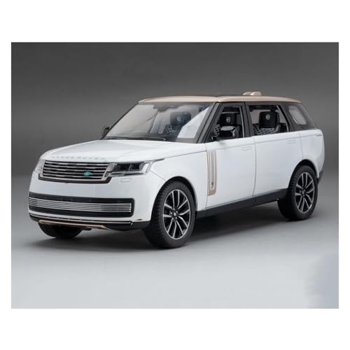 JINLEXIU Druckguss-Auto-Modell 1:24 für SV 2022 SUV Off-Road-Auto-Modelle, Auto-Repliken, Auto-Modell-Enthusiasten, Geschenke, Modellbausätze, geeignet für Ornamente (weiß) von JINLEXIU