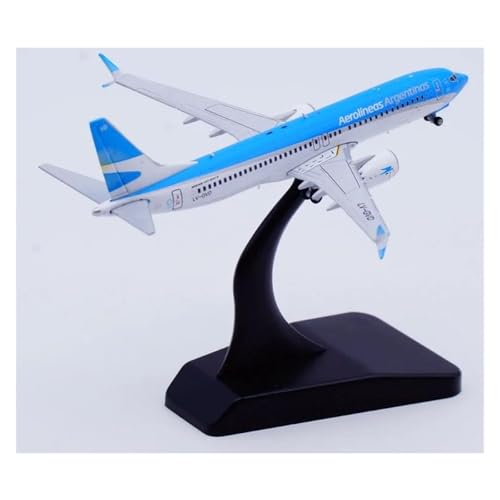 JINLEXIU Statisches Flugzeugmodell 1:400 für Aerolineas Argentinien Boeing B737 MAX8 Flugzeugmodell LV-GVD Druckguss Legierung Flugzeug Modell Souvenirs JINLEXIU Statisches Flugzeugmodell 1:400 für Aerolineas Argentinien Boeing B737 MAX8 Flugzeugmodell LV-GVD Druckguss Legierung Flugzeug Modell Souvenirs von JINLEXIU