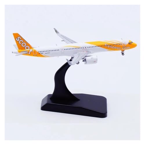 JINLEXIU Statisches Flugzeugmodell 1:400 für Scoot Airline A321neo Flugzeugmodell 9V-NCB Druckgusslegierung Flugzeugmodell geeignet für Display JINLEXIU Statisches Flugzeugmodell 1:400 für Scoot Airline A321neo Flugzeugmodell 9V-NCB Druckgusslegierung Flugzeugmodell geeignet für Display von JINLEXIU