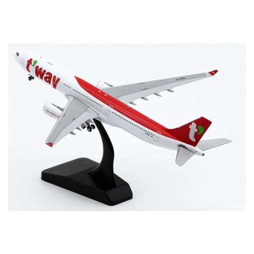 JINLEXIU Statisches Flugzeugmodell 1:400 für T'Way Airlines A330-300 Flugzeugmodell, Druckgusslegierung, Flugzeugmodell, Konferenzraum-Dekorationen JINLEXIU Statisches Flugzeugmodell 1:400 für T'Way Airlines A330-300 Flugzeugmodell, Druckgusslegierung, Flugzeugmodell, Konferenzraum-Dekorationen von JINLEXIU