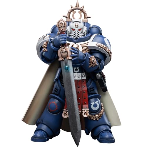 JOYTOY JT3297 40K 1/18 Action Figur Spielzeug, Ultramarines Primaris Captain, 4-Zoll Geschenk für Action Figure Enthusiasten und Sammler von JINQEE