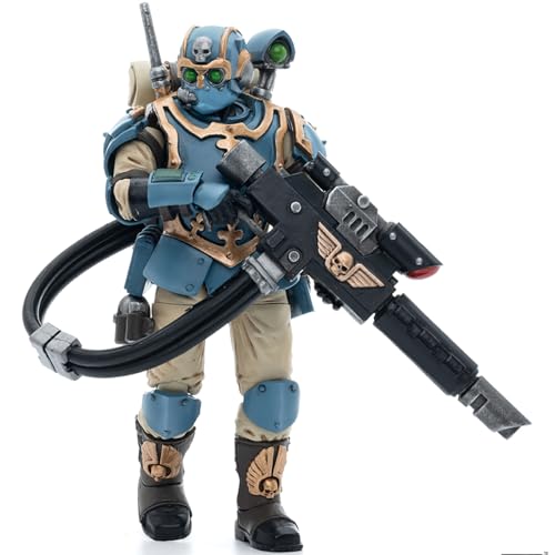 JOYTOY JT5024 40K 1/18 Action Figur Spielzeug, Astra Militarum Tempestus Scions Squad 55th Kappic Eagles Tempestus Scion 2, 4-Zoll Geschenk für Action Figure Enthusiasten und Sammler von JINQEE