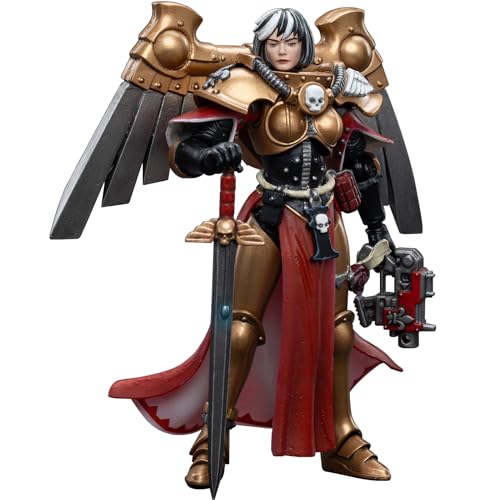 JOYTOY JT5086 40K 1/18 Action Figur Spielzeug, Adepta Sororitas Geminae Superia 2, 4-Zoll Geschenk für Action Figure Enthusiasten und Sammler von JINQEE