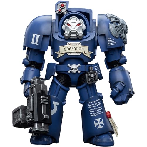 JOYTOY JT6694 40K 1/18 Action Figur Spielzeug, Ultramarines Terminators Brother Caesaran, 4-Zoll Geschenk für Action Figure Enthusiasten und Sammler von JINQEE