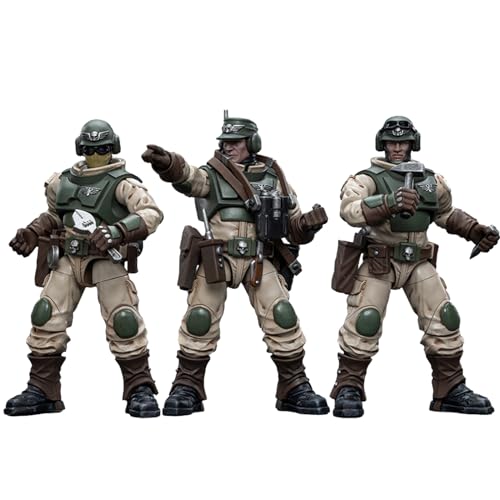 JOYTOY JT8254 40K 1/18 Action Figur Spielzeug, Astra Militarum Ordnance Team with Malleus Rocket Launcher Ordnance Brigade, 4-Zoll Geschenk für Action Figure Enthusiasten und Sammler JOYTOY JT8254 40K 1/18 Action Figur Spielzeug, Astra Militarum Ordnance Team with Malleus Rocket Launcher Ordnance Brigade, 4-Zoll Geschenk für Action Figure Enthusiasten und Sammler von JINQEE