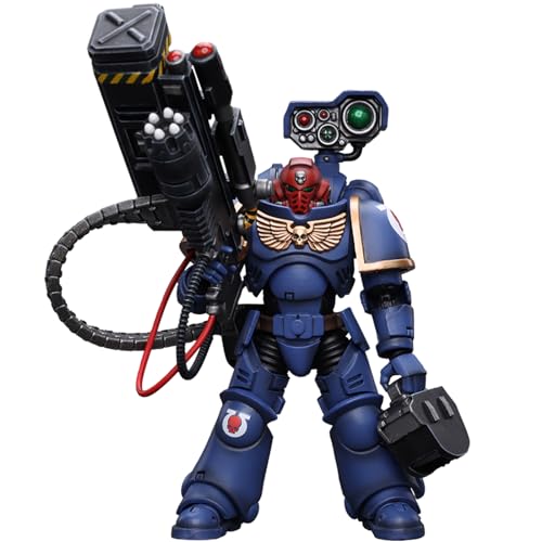 JOYTOY JT8803 40K 1/18 Action Figur Spielzeug, Ultramarines Desolation Sergeant with Vengor Launcher, 4-Zoll Geschenk für Action Figure Enthusiasten und Sammler von JINQEE