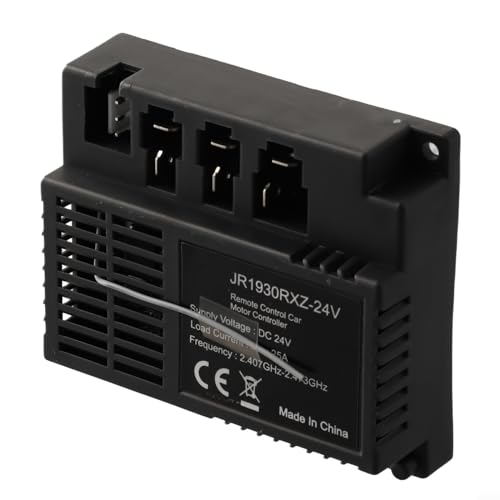JINSBON Elektroauto Steuerbox Empfänger, JR1930RXZ 24V Einfache Identifizierung Für Kinder Elektroauto Ride On Car Control Box von JINSBON