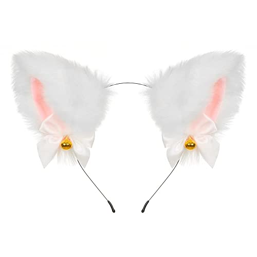 JIOLINK Katzenohren Haarreif,katzenohren,Katzenohren Stirnband Plüsch,Cosplay Plüsch Haarreifen, für Kinder Und Erwachsene Katzenohren Zubehör für Kostümpartys für Halloween Karneval(Rosa) JIOLINK Katzenohren Haarreif,katzenohren,Katzenohren Stirnband Plüsch,Cosplay Plüsch Haarreifen, für Kinder Und Erwachsene Katzenohren Zubehör für Kostümpartys für Halloween Karneval(Rosa) von JIOLINK