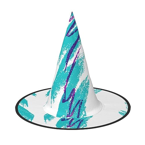 JIPOFD 90er Jahre Cup Design Halloween Hexe Kostüm Zubehör Spitzkappe Hexenhut Faltbare Halloween Hüte 2 Stück JIPOFD 90er Jahre Cup Design Halloween Hexe Kostüm Zubehör Spitzkappe Hexenhut Faltbare Halloween Hüte 2 Stück von JIPOFD