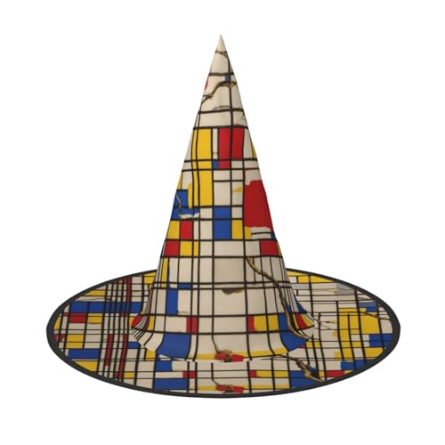 JIPOFD Afrikanische Schlammtuch Tribal Halloween Hexe Kostüm Zubehör Spitzkappe Hexenhut Faltbare Halloween Hüte 2 Stück JIPOFD Afrikanische Schlammtuch Tribal Halloween Hexe Kostüm Zubehör Spitzkappe Hexenhut Faltbare Halloween Hüte 2 Stück von JIPOFD