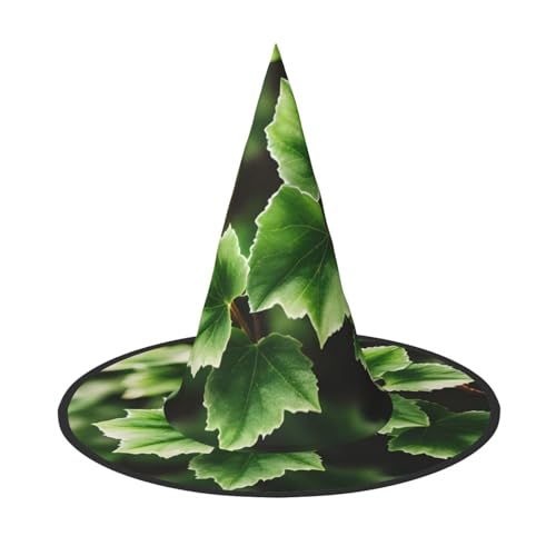 JIPOFD Efeublüten Baum Halloween Hexenkostüm Zubehör Spitzkappe Hexenhut Faltbare Halloween Hüte 2 Stück JIPOFD Efeublüten Baum Halloween Hexenkostüm Zubehör Spitzkappe Hexenhut Faltbare Halloween Hüte 2 Stück von JIPOFD