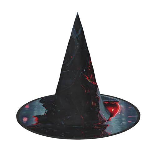JIPOFD Hacker-Ära Halloween Hexenkostüm Zubehör Spitzkappe Hexenhut Faltbare Halloween Hüte 2 Stück JIPOFD Hacker-Ära Halloween Hexenkostüm Zubehör Spitzkappe Hexenhut Faltbare Halloween Hüte 2 Stück von JIPOFD