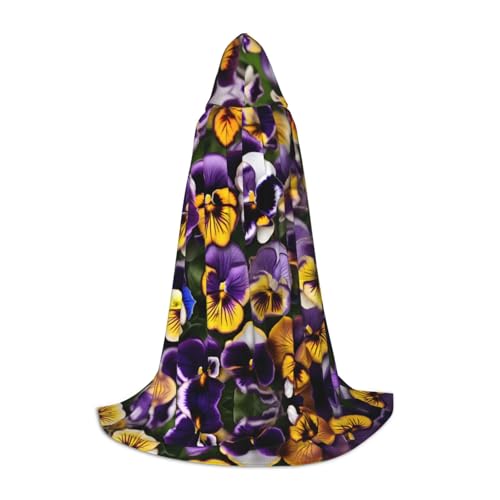 JIPOFD Stiefmütterchen Perfektion Print Kapuzenumhang Langer Umhang für Halloween-Umhang Kostüme Kapuzenumhang Maskerade Kostüm JIPOFD Stiefmütterchen Perfektion Print Kapuzenumhang Langer Umhang für Halloween-Umhang Kostüme Kapuzenumhang Maskerade Kostüm von JIPOFD