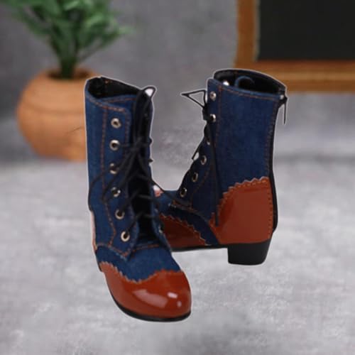 JISADER 1/ Figuren Kopf Schnürstiefel Weiblichen Körper Stiefel Kostüm Zubehör DIY Tragbare Weibliche Puppe Niedrigen Absatz, Blau JISADER 1/ Figuren Kopf Schnürstiefel Weiblichen Körper Stiefel Kostüm Zubehör DIY Tragbare Weibliche Puppe Niedrigen Absatz, Blau von JISADER