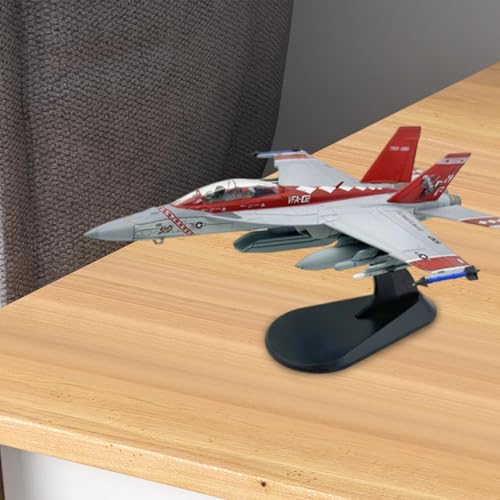 JISADER 1/100 F18 Kampfflugzeug Modellsammlung für Tischregal Im Wohnzimmer von JISADER