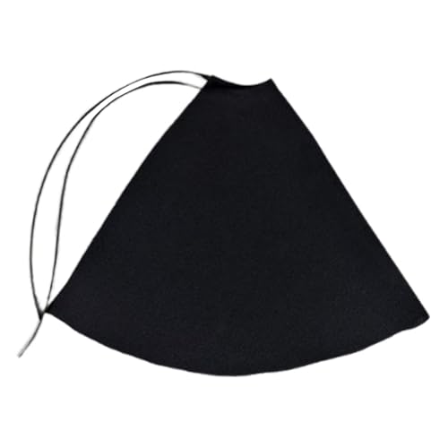 JISADER 1/12 Actionfigur Cape Cosplay Tentitume Stretched Fashion Dress Kostüm, Miniaturkleidung für 6 Zoll Figur, Schwarz JISADER 1/12 Actionfigur Cape Cosplay Tentitume Stretched Fashion Dress Kostüm, Miniaturkleidung für 6 Zoll Figur, Schwarz von JISADER