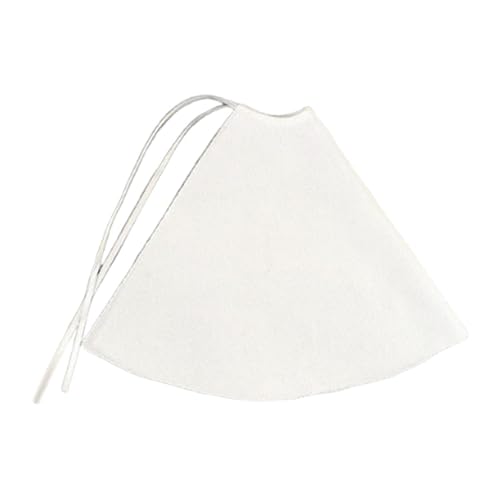 JISADER 1/12 Actionfigur Cape Cosplay Tentitume Stretched Fashion Dress Kostüm, Miniaturkleidung für 6 Zoll Figur, Weiß JISADER 1/12 Actionfigur Cape Cosplay Tentitume Stretched Fashion Dress Kostüm, Miniaturkleidung für 6 Zoll Figur, Weiß von JISADER