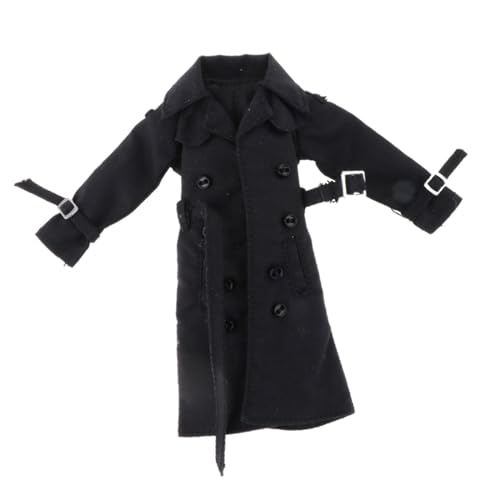 JISADER 1/12 Trenchcoat mit, Modell 1/12 Figur, Puppenkleidung, männliche Figur, Mantel JISADER 1/12 Trenchcoat mit, Modell 1/12 Figur, Puppenkleidung, männliche Figur, Mantel von JISADER