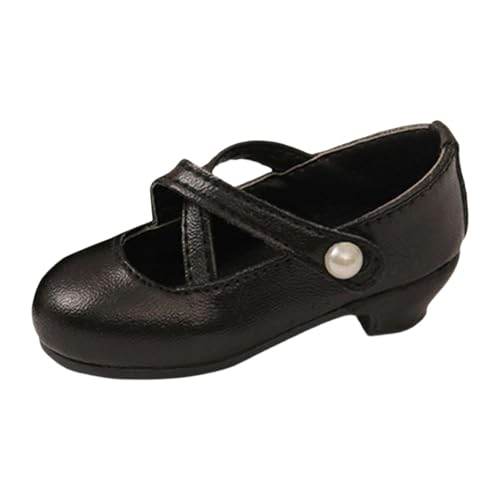JISADER 1/4 Puppenschuhe für Damen, PU, BJD Zubehör, Mini High Heels, Zurück JISADER 1/4 Puppenschuhe für Damen, PU, BJD Zubehör, Mini High Heels, Zurück von JISADER