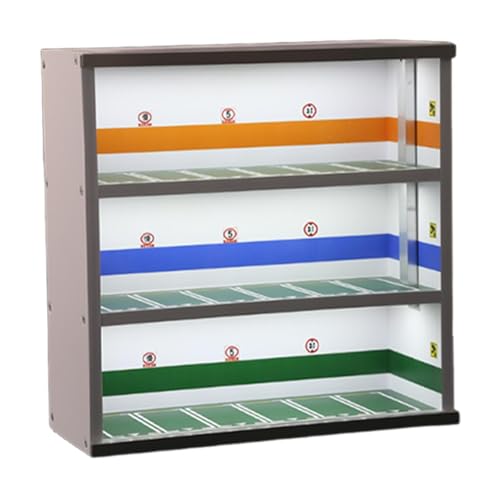 JISADER 1/64 Modellauto Vitrine, Miniatur Szene, Parkplatz Szene, Dekorative Mikro Landschaftsdekor, Schaukasten, Organizer, Mehrfarbig JISADER 1/64 Modellauto Vitrine, Miniatur Szene, Parkplatz Szene, Dekorative Mikro Landschaftsdekor, Schaukasten, Organizer, Mehrfarbig von JISADER