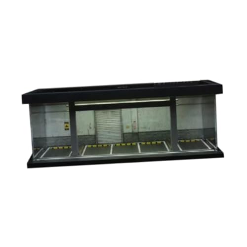 JISADER 1/64 Modellauto Vitrine für Sammler, Parkplatz Diorama mit LED, Style D JISADER 1/64 Modellauto Vitrine für Sammler, Parkplatz Diorama mit LED, Style D von JISADER