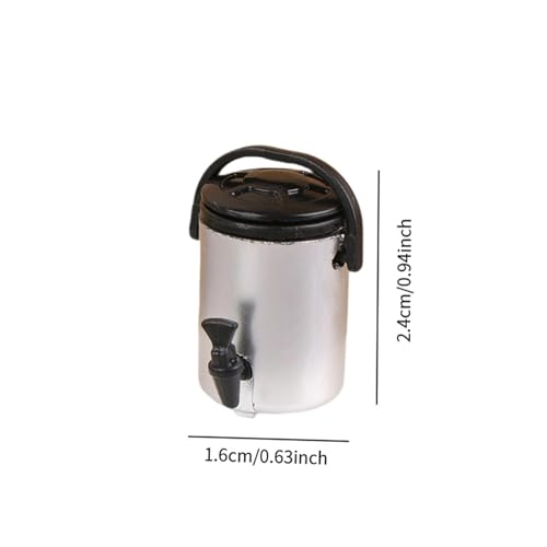 JISADER 1:12 Doll House Milk Tea Bucket Miniature for Life Szenen Szenenzubehör von JISADER