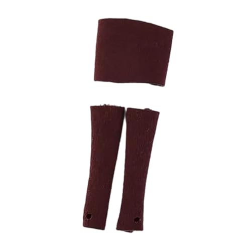 JISADER 1:12 Women Frauen Tublay Tobl Sleeves für 6 '' Zoll Frau Actionfigur Puppe, Rot von JISADER