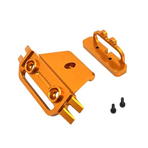 JISADER 1:14 RC Auto Frontschutzbügel Ersatz Aluminium Komponenten Modifikation Metall Bull Bar RC Crawler Guard für 14210 14209, Gelb von JISADER