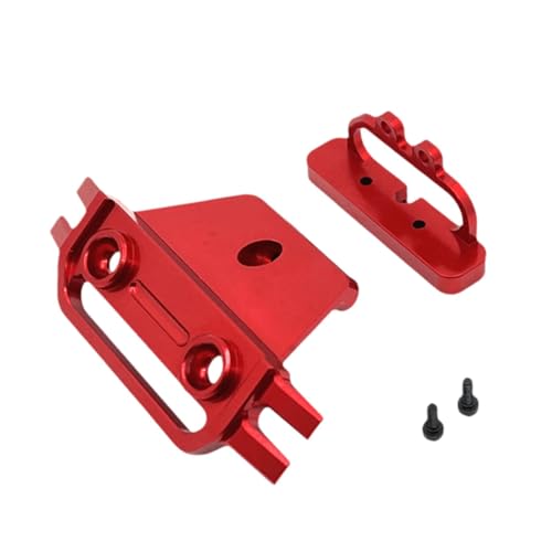 JISADER 1:14 RC Auto Frontschutzbügel Ersatz Aluminium Komponenten Modifikation Metall Bull Bar RC Crawler Guard für 14210 14209, Rot von JISADER