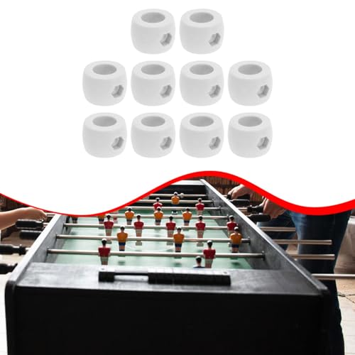 JISADER 10 Stück Tabletop Fußball Ziel Stange Stellungs Präzision Fit Ersatz JISADER 10 Stück Tabletop Fußball Ziel Stange Stellungs Präzision Fit Ersatz von JISADER