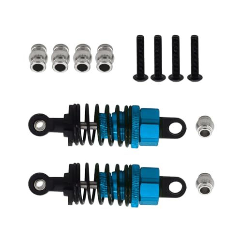 JISADER 2 Stücke 1/10 RC Auto Stoßdämpfer Ersatzteile Einstellbare RC Auto Upgrade Teile für M05 M06 RC Crawler Auto Ersatz, Blau JISADER 2 Stücke 1/10 RC Auto Stoßdämpfer Ersatzteile Einstellbare RC Auto Upgrade Teile für M05 M06 RC Crawler Auto Ersatz, Blau von JISADER