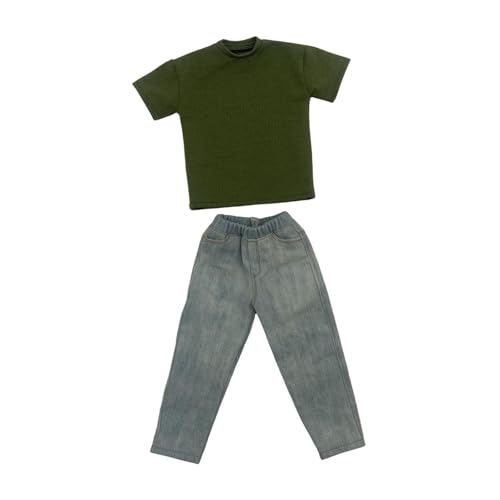 JISADER 2 Stücke 1/6 Skala Männliche Kleidung Anzug Hosen T Shirts Puppenkleidung für 12 Zoll Actionfigur JISADER 2 Stücke 1/6 Skala Männliche Kleidung Anzug Hosen T Shirts Puppenkleidung für 12 Zoll Actionfigur von JISADER