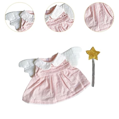 JISADER 20 cm Puppenbekleidung für Kinder, DIY Zubehör, Anhänger, Rosa JISADER 20 cm Puppenbekleidung für Kinder, DIY Zubehör, Anhänger, Rosa von JISADER