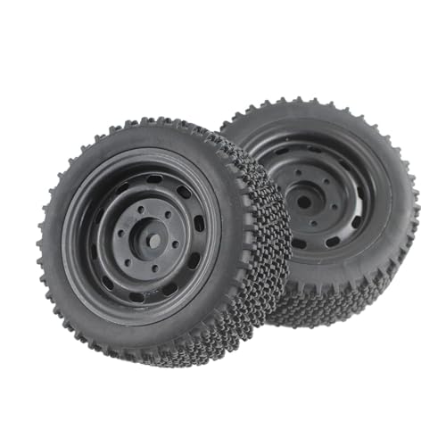 JISADER 2X 1/16 RC Räder und Reifen Ersatzteile Leichte DIY Zubehör Reparatur Ersetzen Crawler Auto Reifen für 16201 16201Pro von JISADER